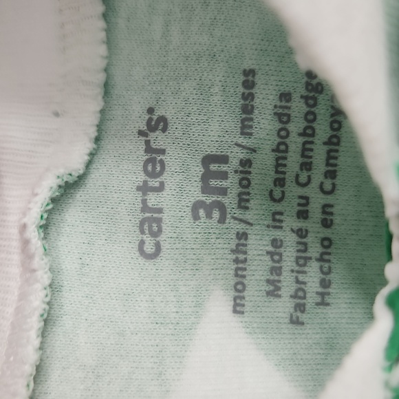 Carter's St. Paddy's Day Footie Onsie - Picture 9 of 9